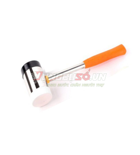Búa 2 đầu cao su trắng đen (cán thép bọc nhựa) 50mm Asaki AK-9533
