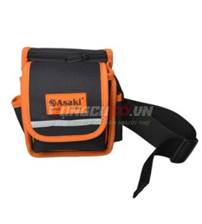 Túi đeo thắt lưng đựng đồ nghề chống thủng 7 ngăn Asaki AK-9984
