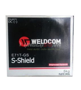 Dây hàn 1.0mm cuộn 5kg Weldcom E71-GS