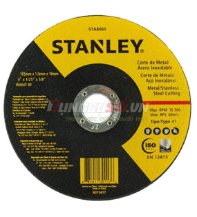 Đá cắt Inox 100 x 1.2 x 16mm Stanley STA8060