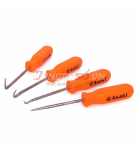 Bộ dụng cụ tháo phốt chặn 4 cây – 5″/125mm Asaki AK-1084