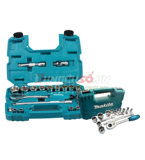 Bộ cần siết tự động & đầu tuýp 23 chi tiết Makita B-65589