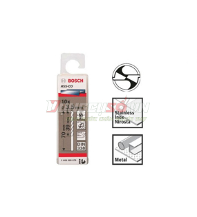 Mũi khoan INOX HSS-Co 3.5mm (hộp 10 mũi)