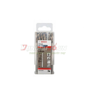 Mũi khoan INOX HSS-Co 6mm (hộp 10 mũi)