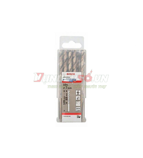 Mũi khoan INOX HSS-Co 7mm (hộp 10 mũi)