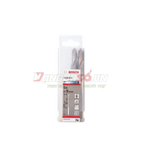 Mũi khoan INOX HSS-Co 9mm (hộp 5 mũi)