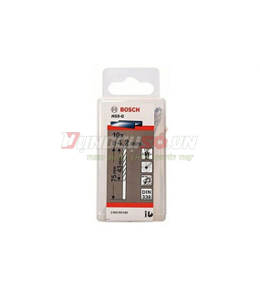 Mũi khoan sắt HSS-G 4.2mm (hộp 10 mũi)