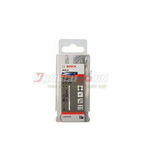Mũi khoan sắt HSS-G 5mm (hộp 10 mũi)