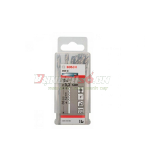 Mũi khoan sắt HSS-G 5.2mm (hộp 10 mũi)