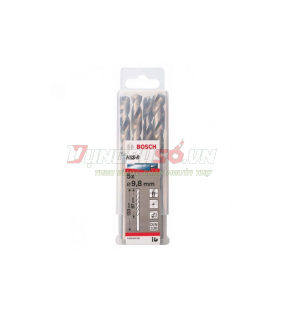 Mũi khoan sắt HSS-G 9.8mm (hộp 5 mũi)