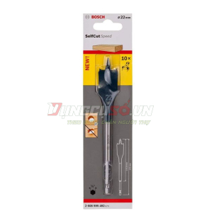 Mũi khoét gỗ đuôi cá 22x152mm Bosch 2608595492