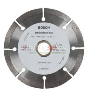 Đĩa cắt kim cương 105x20/16mm bê tông (Standard)