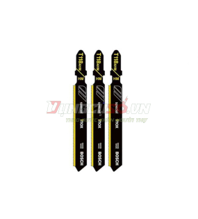 Bộ 3 lưỡi cưa lọng T 118 AHM Bosch 2608630663