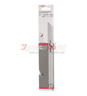 Lưỡi cưa kiếm S 1111 K – Gỗ 5 lưỡi Bosch 2608650678
