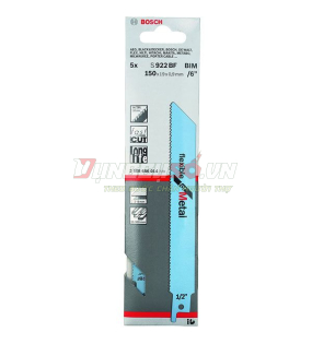Lưỡi cưa kiếm S 922 BF-Sắt (bộ 5 lưỡi)