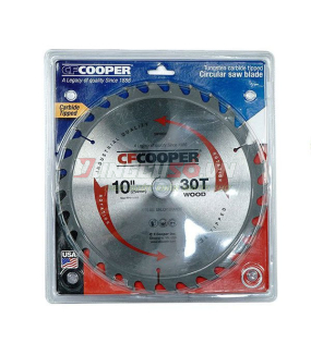 Lưỡi cưa gỗ 255mm x 30T CFCooper SW10030