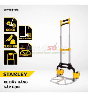Xe đẩy hàng 2 bánh Stanley FT516 | Tải trọng 60kg