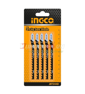 Bộ 5 lưỡi cưa lọng gỗ 74mm INGCO JBT244D