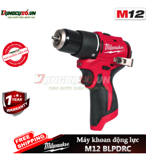 Máy khoan động lực không chổi than Milwaukee M12 BLPDRC