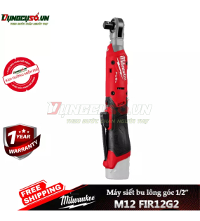 Máy siết bu lông góc Milwaukee 1/2″ M12 FIR12G2