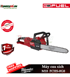 Máy cưa xích Milwaukee M18 FCHS-0G0