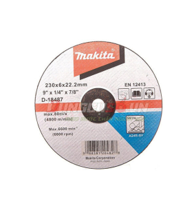 Đá mài thép A24 230x6x22.23mm Makita D-18487