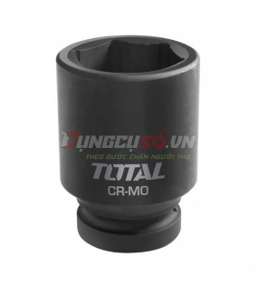 Đầu tuýp đen lục giác vuông 1in Total THHISD0136L