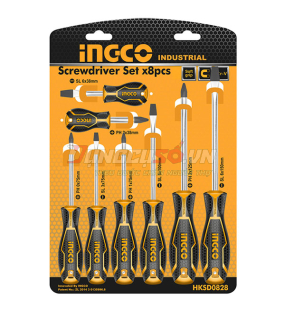 Bộ 8 tua vít INGCO HKSD0828