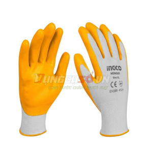 Găng tay phủ nitri size XL INGCO HGNG01
