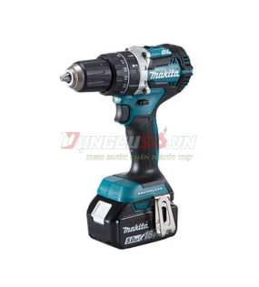 Máy khoan búa vặn vít pin 18V Makita DHP484RFE