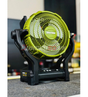 Quạt Phun Sương Dùng Điện Hoặc Pin 21V Amaxtools 40W AQPS240-SM Chính Hãng
