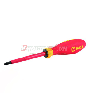 Tua vít bake 3x150mm VDE cách điện 1000V Sata 61214