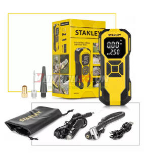 Dụng cụ đa năng bơm xe – đèn pin LED – sạc dự phòng Stanley SXIF0101