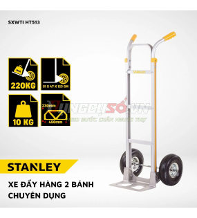 Xe đẩy hàng 2 bánh Stanley HT513 | Tải trọng 200/230kg