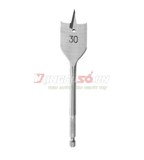 Mũi khoan gỗ đầu dẹp đuôi lục giác 6x152mm Total TAC160601