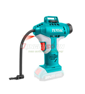 Máy bơm hơi cầm tay tự động pin lithium 20v Total TACLI2001