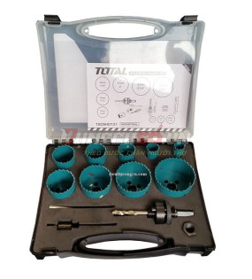 Bộ 13 mũi khoét lỗ kim loại 19-64mm Total TACSH0131