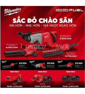 Bộ combo mua máy tặng pin sạc