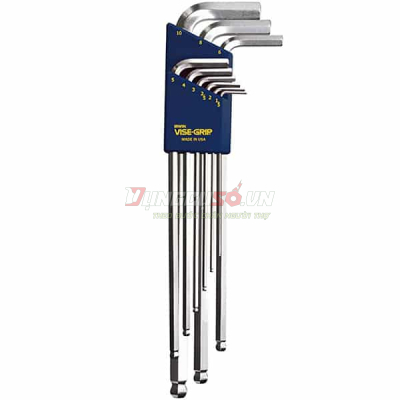 Bộ lục giác trắng đầu bi 9 cây IRWIN T9097080