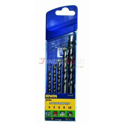 Bộ mũi khoan bê tông đuôi trụ 5 cây IRWIN 10501892