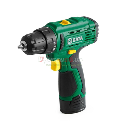 Máy khoan pin không chổi than 12V 2Ah Sata 05801