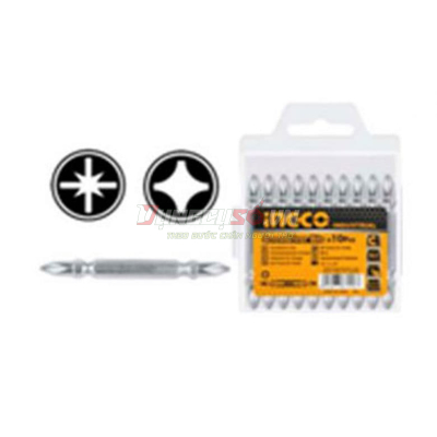 Mũi bắt vít 2 đầu PH2+PZ2x65mm INGCO SDB21HZ133