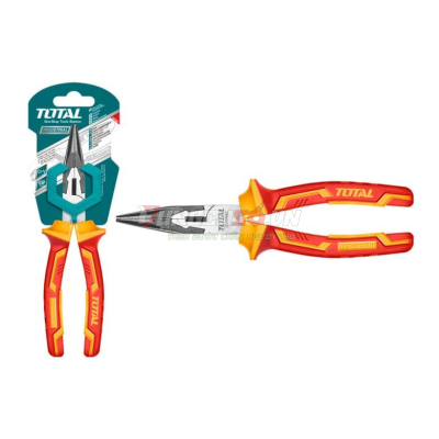 Kềm mũi nhọn mỏ dài cách điện 8in Total THTIP2381