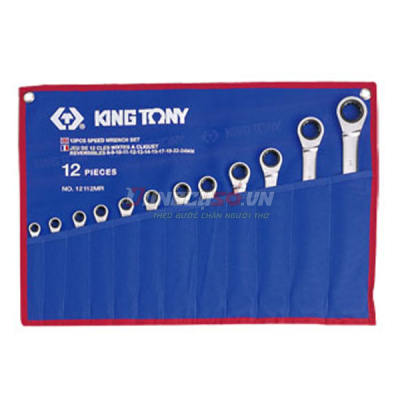 Bộ cờ lê vòng miệng 12 chi tiết 8-24mm Kingtony 12112MR