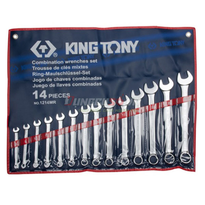Bộ cờ lê vòng miệng 14 chi tiết 10-32mm Kingtony 1214MR10