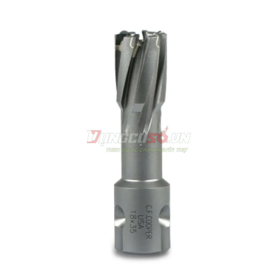 Mũi khoan từ hợp kim TCT 18x35mm CFCooper MT35-18