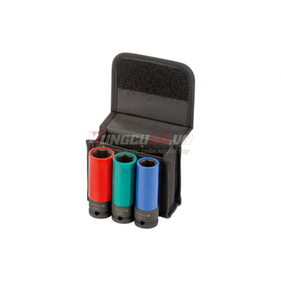 Bộ 3 đầu khẩu 1/2″ Bosch 2608551102
