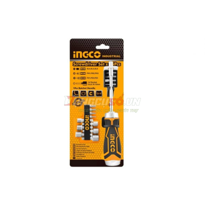 Bộ Tua Vít 15 Đầu INGCO AKISD1508