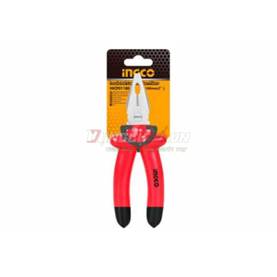 Kềm răng cách điện 8in INGCO HICP01200