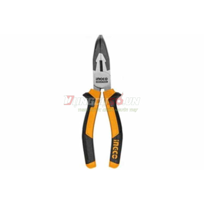 Kềm Mũi Nhọn Mỏ Cong 160mm INGCO HBNP28168